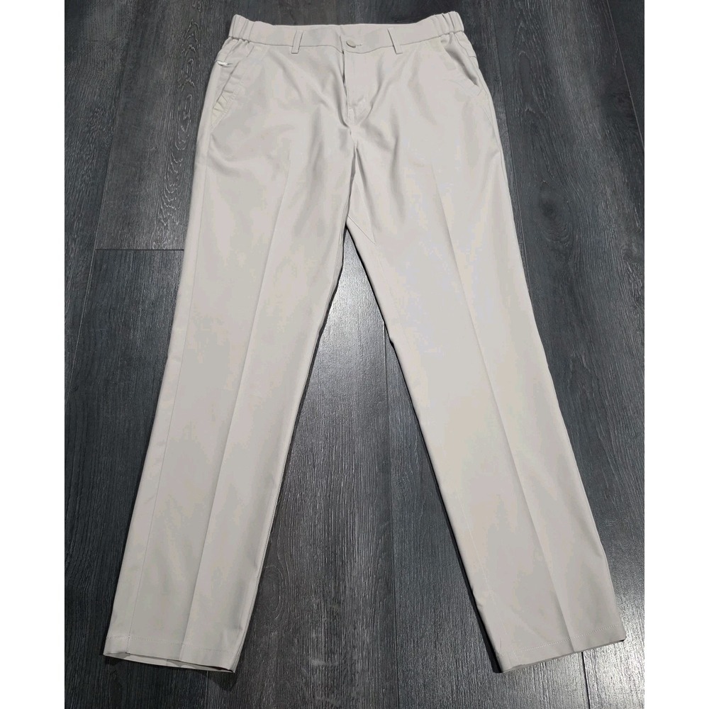 Jack Archer Jetsetter Tech Pant 31x30 Stone White Slim Fit Golf Performance